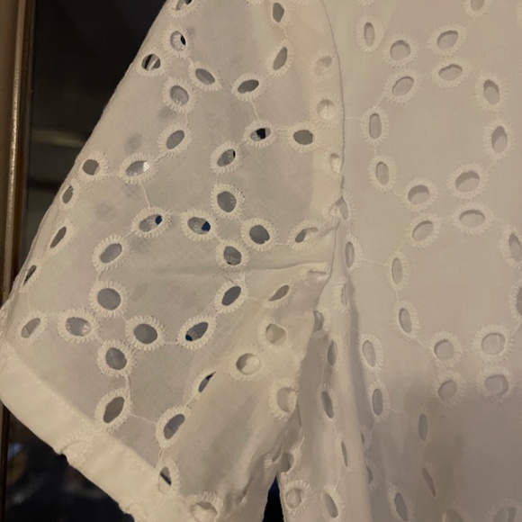 NEW WITH TAGS BROOKS BROTHERS EYELET SHIRTDRESS…SIZE 0 FULLY LINED…IN DEMAND - Picture 9 of 9